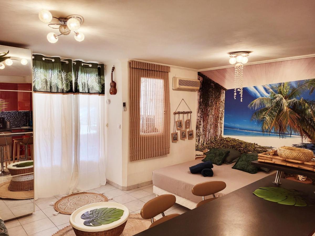 Le Studio Tahiti 4 Pers 600M De La Plage La Faviere Bormes-les-Mimosas Exteriér fotografie