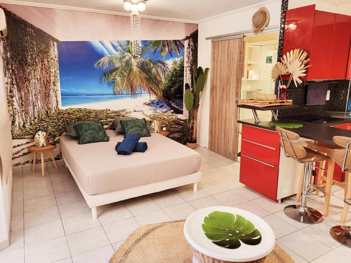 Le Studio Tahiti 4 Pers 600M De La Plage La Faviere Bormes-les-Mimosas Exteriér fotografie
