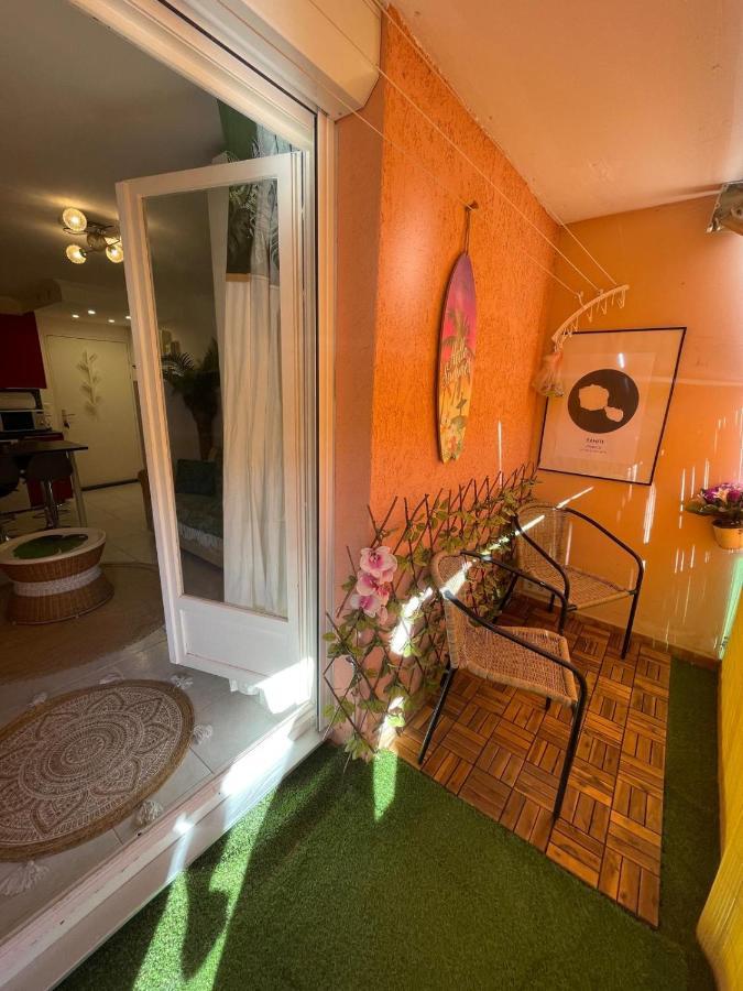 Le Studio Tahiti 4 Pers 600M De La Plage La Faviere Bormes-les-Mimosas Exteriér fotografie